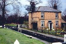 Chesterfield Canal. Osberton Lock, 1977