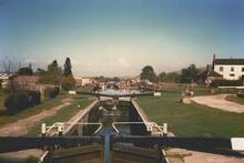 Great Northern Basin and Lock, Junction of Erewash, Nottingham and Cromford Canals, Langley Mill, 1987
