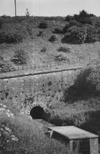 West portal of Butterley Tunnel. June 1955