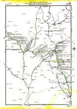 67 1924 Cromford & Pinxton Canals (Midland Railway Distance Diagram)