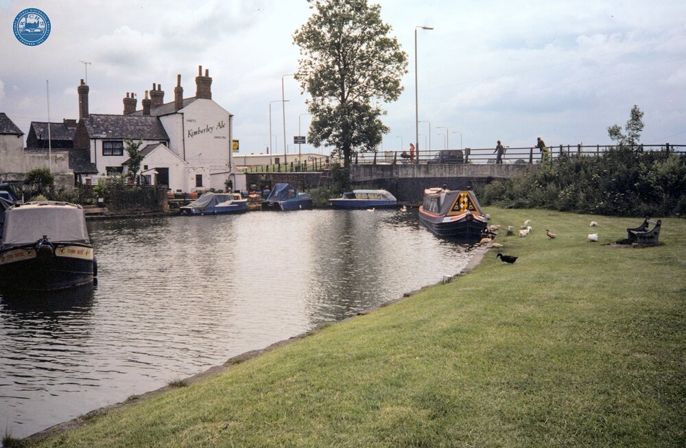 Erewash Canal. Langley Mill. The current terminus. 1981