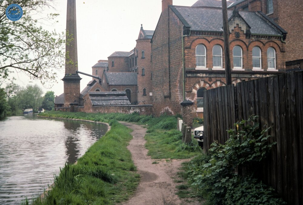 Erewash Canal. Sandiacre. Springfield Mill. 1977