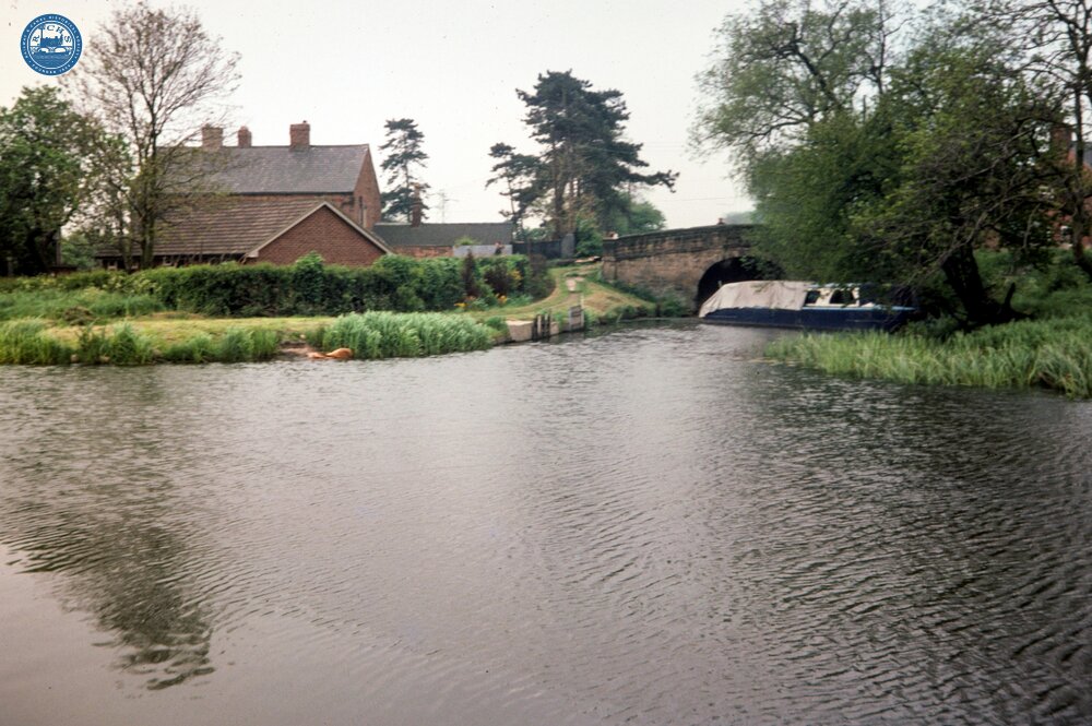 Erewash Canal. Junction with the Derby Canal. 1977