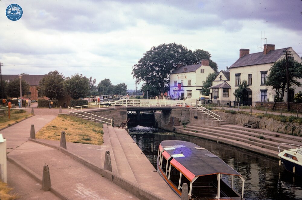 Erewash Canal. Trent Lock (Lock 60). 1975