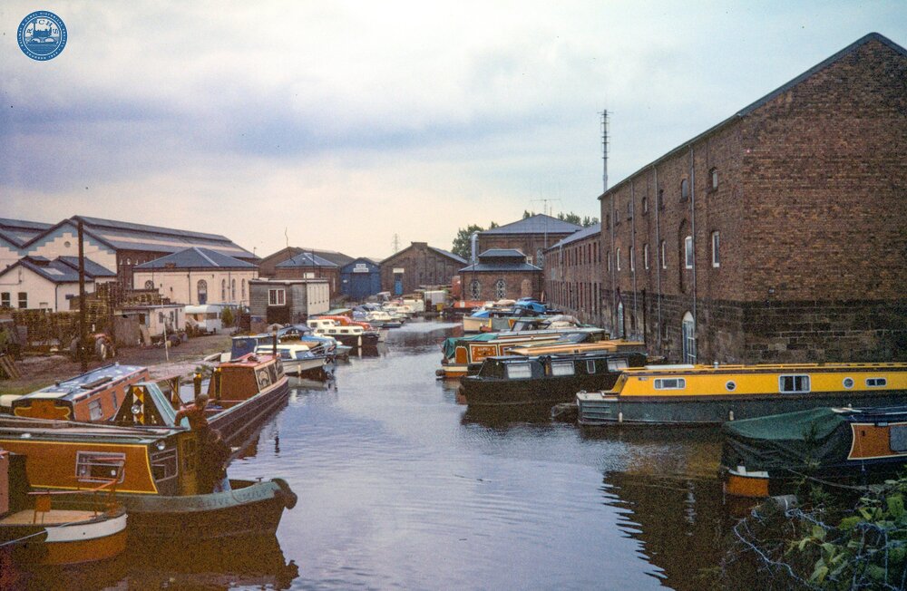 Erewash Canal. Sheet Stores Basin, near Trent Lock. 13 May 1989