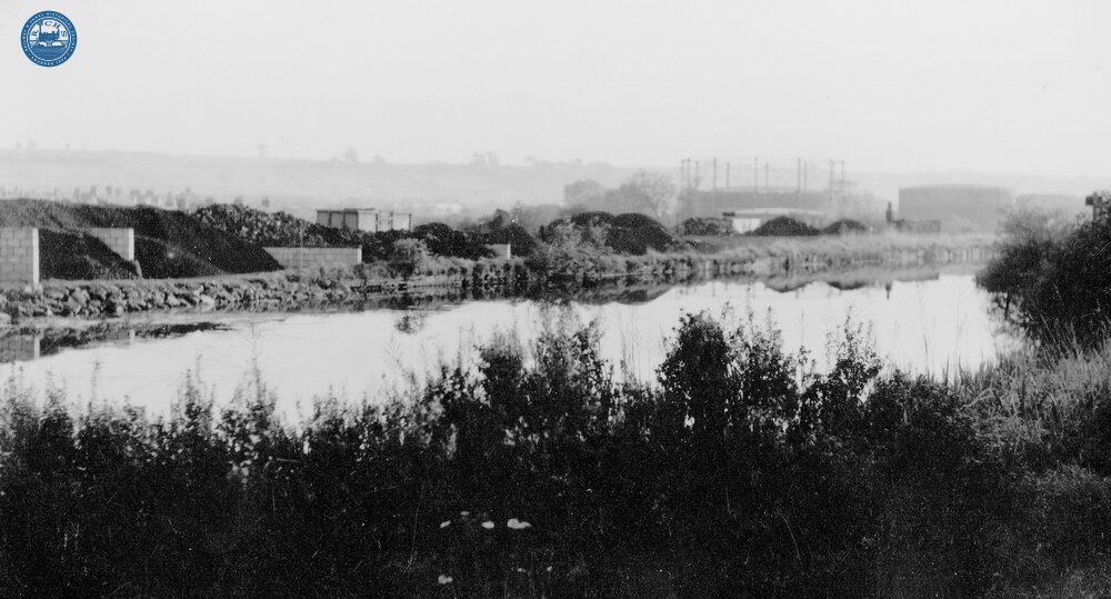 Grantham Wharf. 12 October 1957
