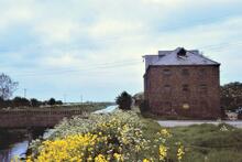 Louth Navigation. Warehouse at Austen Fen. 1977