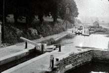 Knowle Locks before widening. 1932