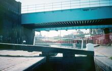 New lock 54 on Camp Hill flight, Birmingham. June 1996