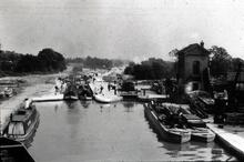  Looking down the "thick" at Hatton Yard in 1935