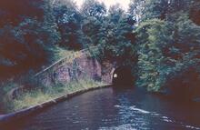 Shrewley Tunnel south end. 4th July 1968