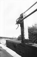 Paddle gear at Nechells Shallow Lock . 1970s