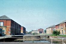 Weedon Ordnance  Depot. Stores area looking west. 1990