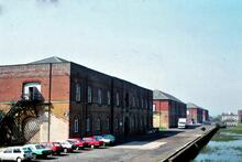 Weedon Military Depot. Stores Buildings on south side. 1990