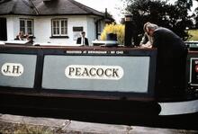 John Hemelryk's Peacock in Cassiobridge Lock.