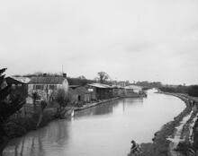 Wharf at Wolverton. 26/03/1955