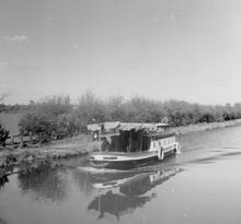  House boat near Uxbridge. April 1955