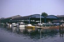 Boatyard at Uxbridge.  September 1971
