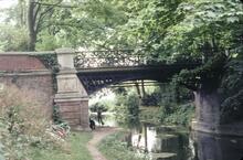 Rothschild’s Footbridge, Halton. 1978