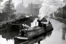 Charrington Gardner Locket & Co's Steam tug at Kensal, 1910