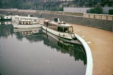 Inspection launch Kingfisher and other boats