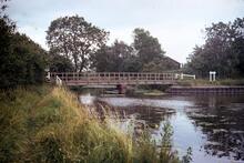 Wreake End Bridge over river Wreake near Cossington. 27th July 1974