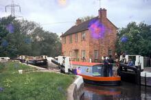 Barrow Deep Lock. 27th May 1972 