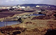 Locks 72 & 71, Wigan 21, Leeds & Liverpool Canal, March 1972