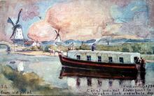 Leeds & Liverpool Canal. First Journey 1774. Canal Packet Liverpool to Wigan, which took a whole day