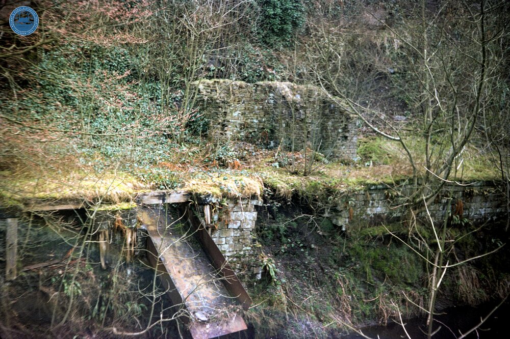Leeds & Liverpool Canal. Skipton. Springs Branch. Loading chute. 1977