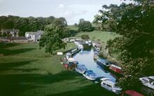 East Marton, Leeds & Liverpool Canal, Apr 1982
