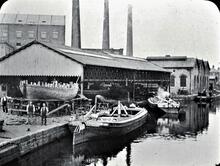 Leeds & Liverpool Canal. Wigan Dock