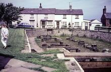 Rufford Branch. Lathom Junction, Burscough Dry Dock. 21 June 1986