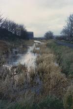 Looking west from Junction Lock.  1988