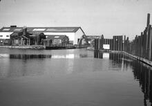 Approaching Stanley Ferry Aqueduct. May 1973