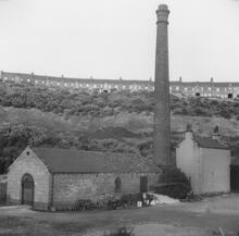Engine House, Spinkwell Locks. 27/07/55