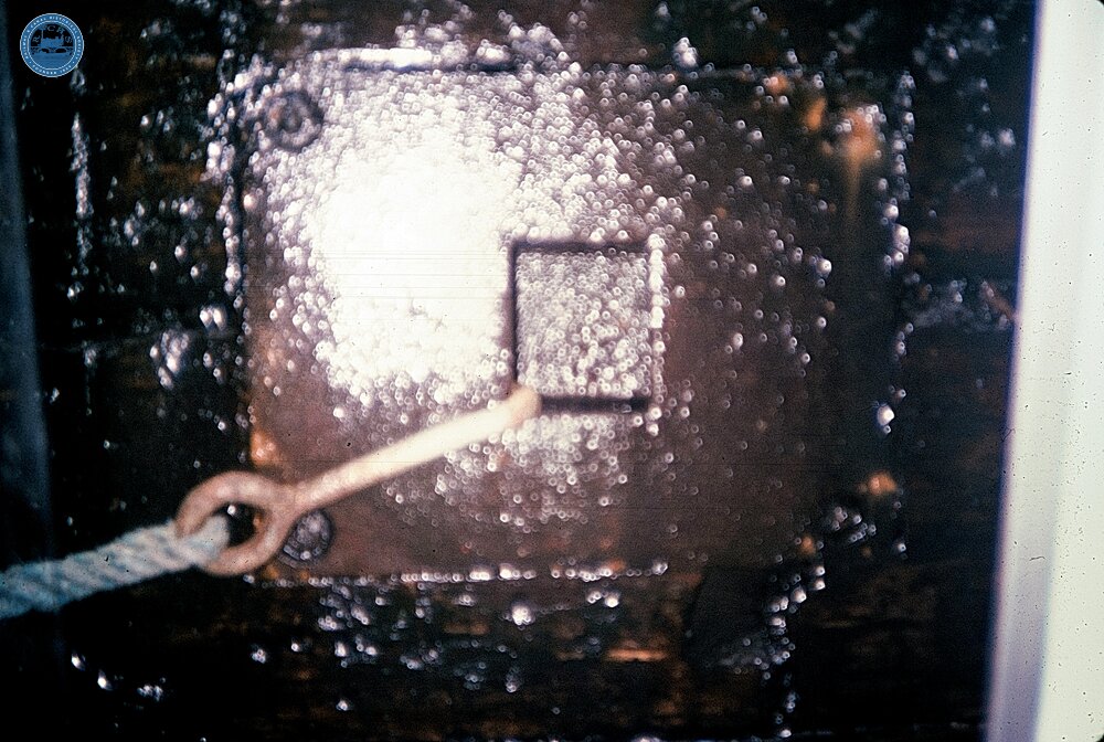 Calder & Hebble Navigation. Shafting Hole with Hook. 1978