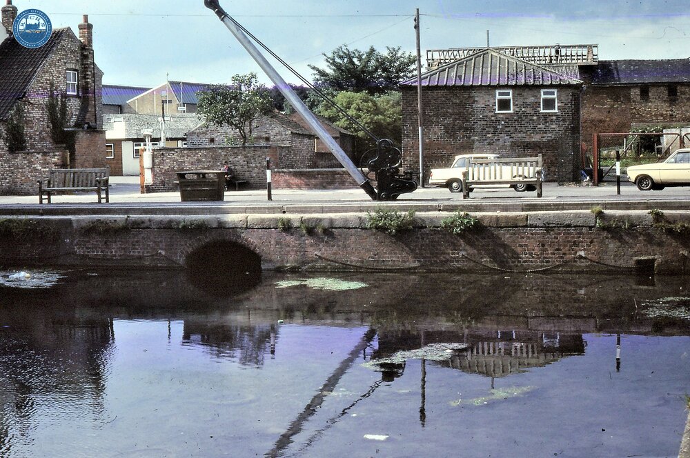 Driffield Canal. Driffield Basin. Feeder at Terminal. 1980