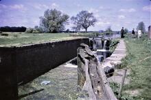 Driffield Canal. Wansford Lock. 1970