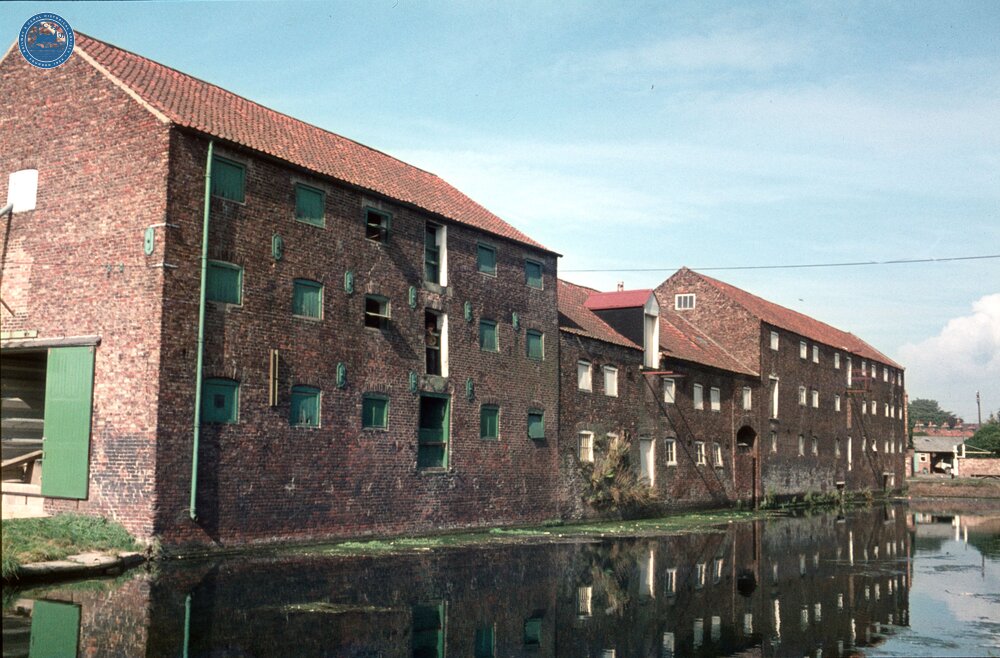 Driffield Canal. Canal basin. September 1970