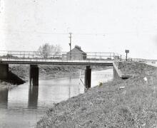 'Brickworks Bridge' from the south
