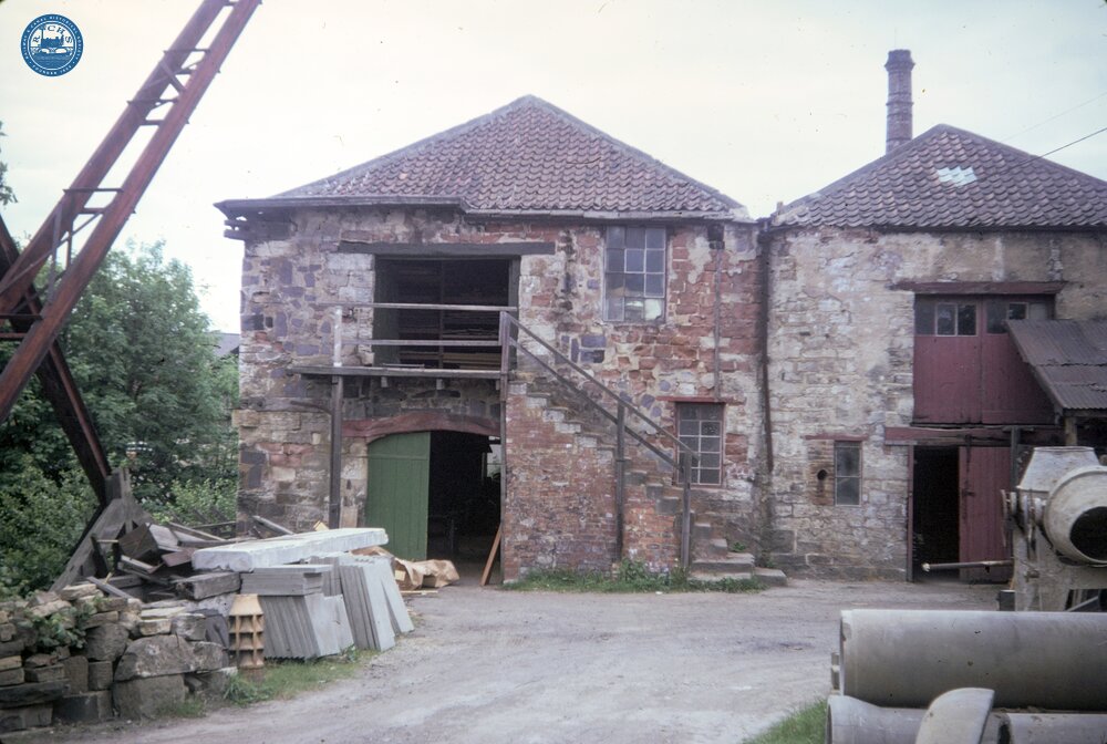 Warehouses at end of Ripon canal basin. 1970