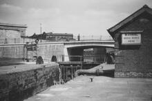 River Foss Navigation. Castle Mill Lock. May 1957