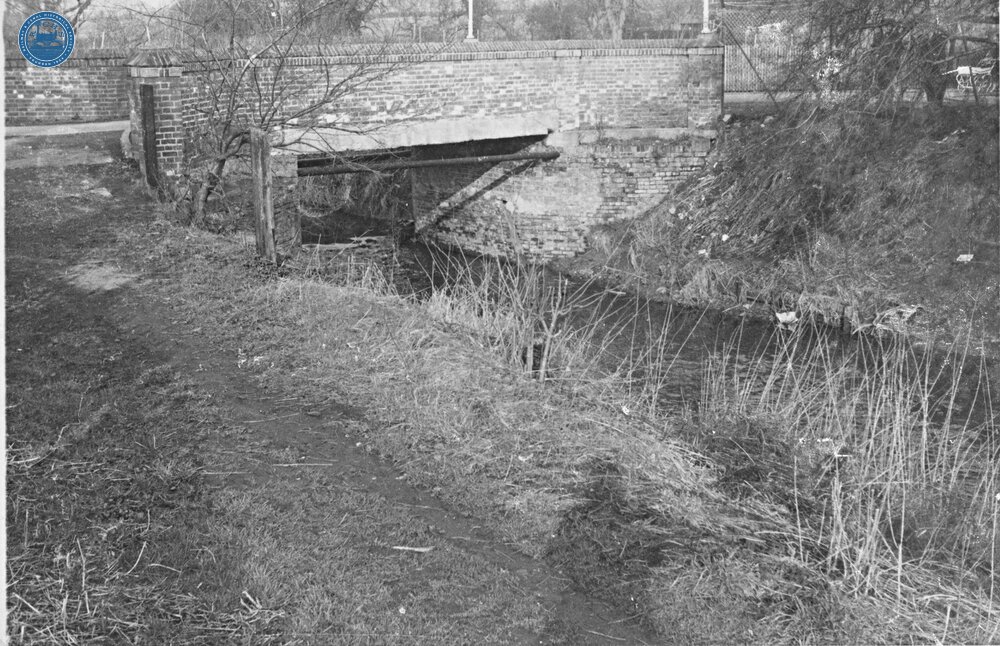 River Foss Navigation. Church Bridge, Huntington . ca 1980