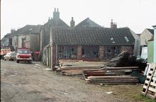 Ripon canal basin. April 1975