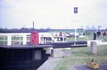 River Dun Navigation. Small Lock at Long Sandall. August 1970