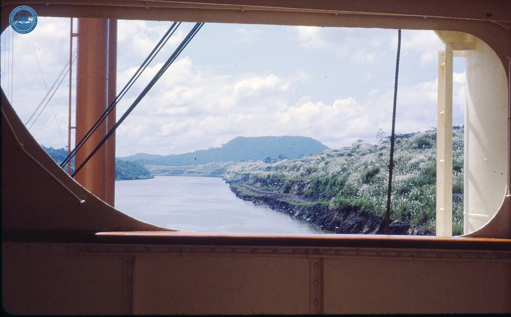 NZ1__24E Panama canal from the Arawa (Ref 017910E)