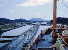 NZ1__35E Gatun locks  Panama canal 17 October 2970  (Ref 017921E)