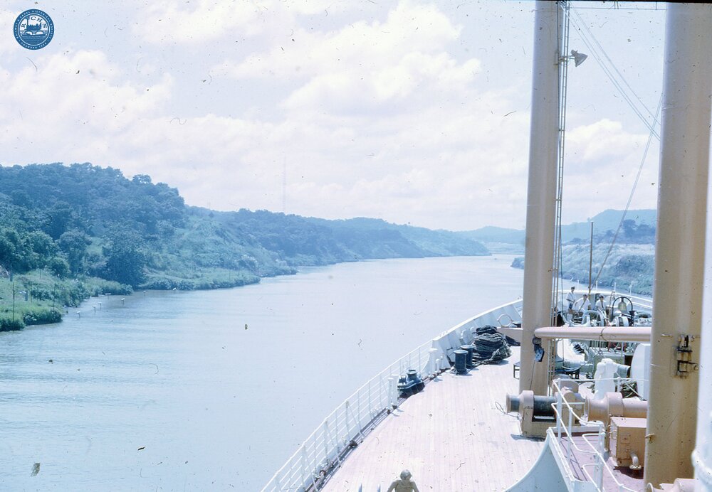 NZ1__53E Panama canal. 17 October 1970  (Ref 017939E)