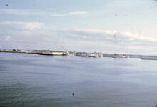 NZ1__55E docks and  locks Panama canal 17 October 1970  (Ref 017941E)